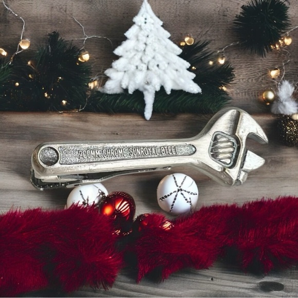 Wrench Tool Unique Christmas Gift For Him Tie Clip Bar Gift Made In Japan New - Picture 4 of 9
